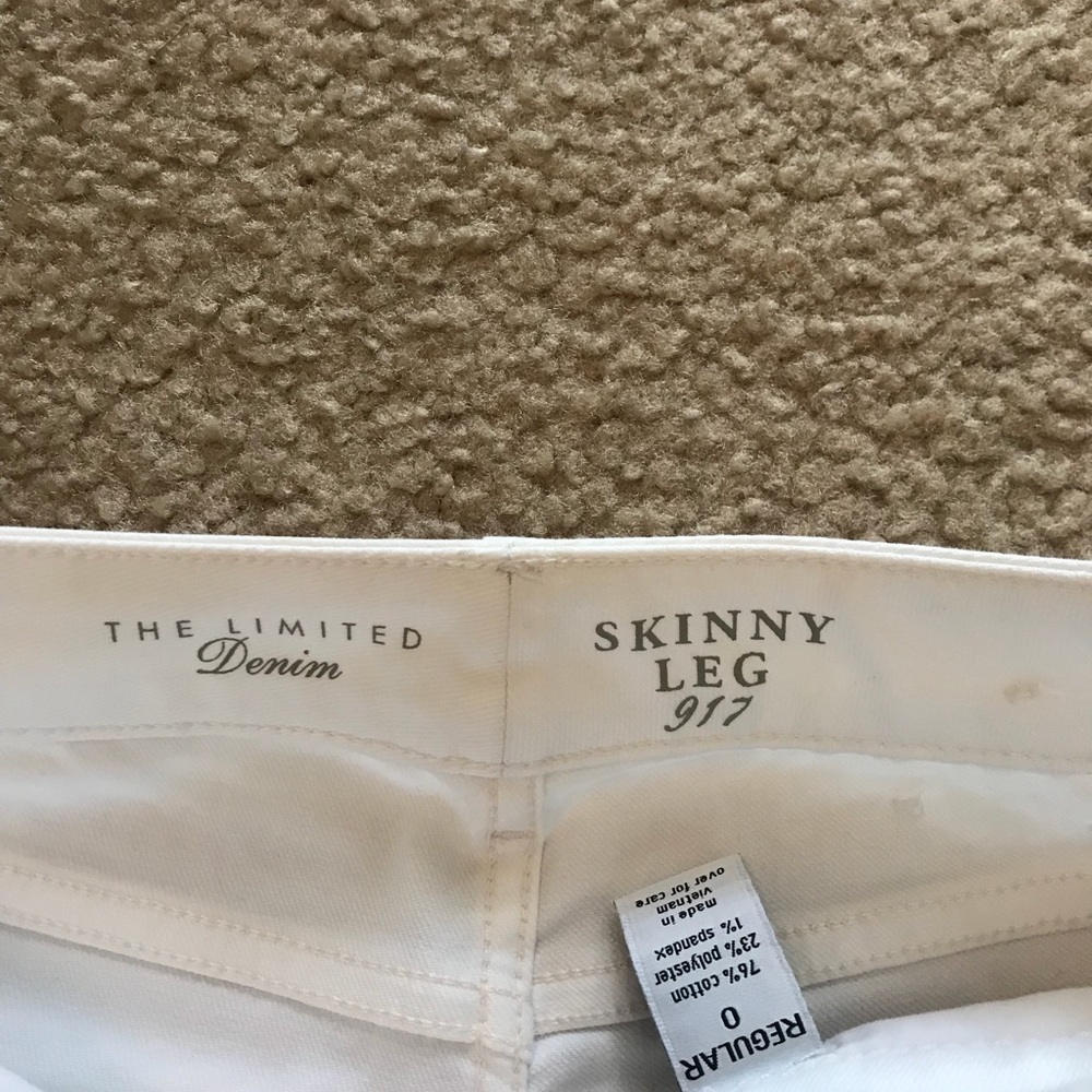 White Demin Shorts